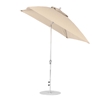 7 ½ ft. Square Fiberglass Market Umbrella with Auto Tilt Crank Lift