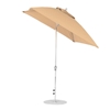 7 ½ ft. Square Fiberglass Market Umbrella with Auto Tilt Crank Lift