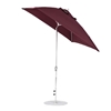 7 ½ ft. Square Fiberglass Market Umbrella with Auto Tilt Crank Lift
