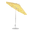 9 Foot Octagonal Fiberglass Auto Tilt Crank Lift Market Umbrella
