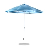 9 Foot Octagonal Fiberglass Crank Lift Market Umbrella