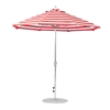 9 Foot Octagonal Fiberglass Crank Lift Market Umbrella