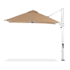 Aurora 9 ft. Square Aluminum Cantilever with Marine Grade Fabric