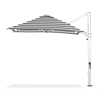 Aurora 9 ft. Square Aluminum Cantilever with Marine Grade Fabric