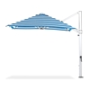 Aurora 9 ft. Square Aluminum Cantilever with Marine Grade Fabric