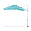 Aurora 9 ft. Square Aluminum Cantilever with Marine Grade Fabric