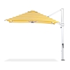 Aurora 9 ft. Square Aluminum Cantilever with Marine Grade Fabric