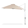 Aurora 9 ft. Square Aluminum Cantilever with Marine Grade Fabric