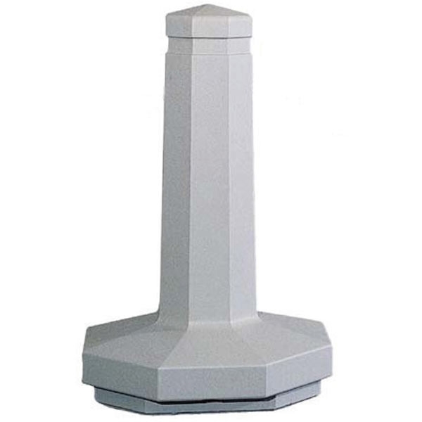 22" Octagonal Concrete Bollard, Portable, 315 Lbs.