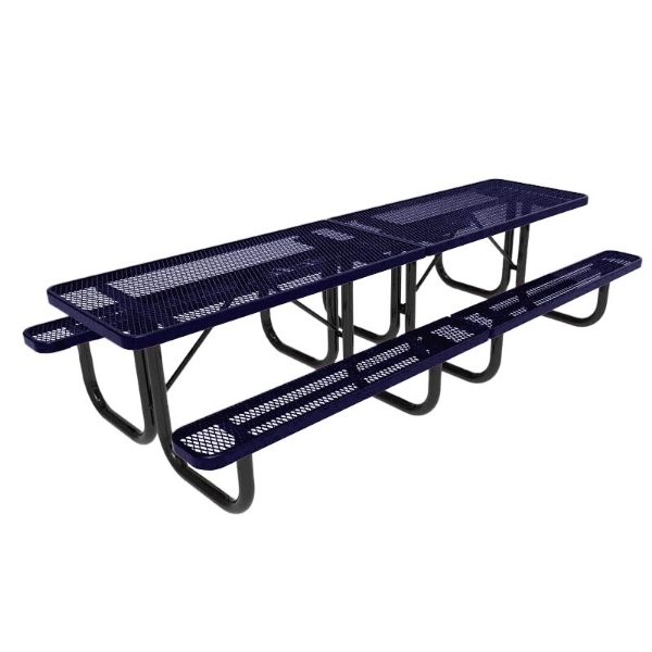 10 Ft. RHINO Rectangular Thermoplastic Picnic Table with Portable Frame