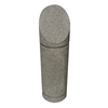 12" Round Concrete Bollard With beveled Top, 315 lbs.