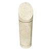 12" Round Concrete Bollard With beveled Top, 315 lbs.