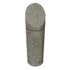 12" Round Concrete Bollard With beveled Top, 315 lbs.