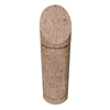 12" Round Concrete Bollard With beveled Top, 315 lbs.