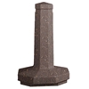 22" Octagonal Concrete Bollard, Portable, 315 Lbs.