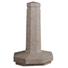 22" Octagonal Concrete Bollard, Portable, 315 Lbs.