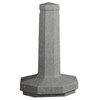 22" Octagonal Concrete Bollard, Portable, 315 Lbs.