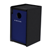 32-Gallon Side-Opening EarthCraft Plastic Recycling Receptacle - 91 lbs.