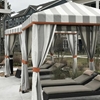 Presidential Cabana With Aluminum Frame Scene