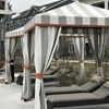 Presidential Cabana With Aluminum Frame Scene