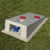 Concrete Cornhole Game Board Scene
