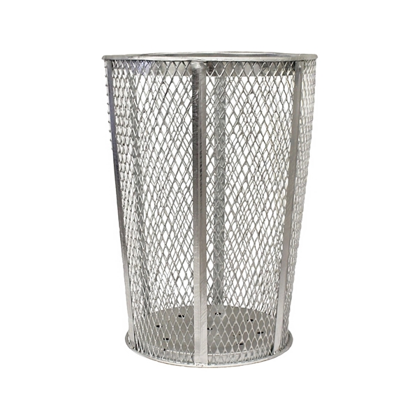 Trash Can Expanded Metal Basket 