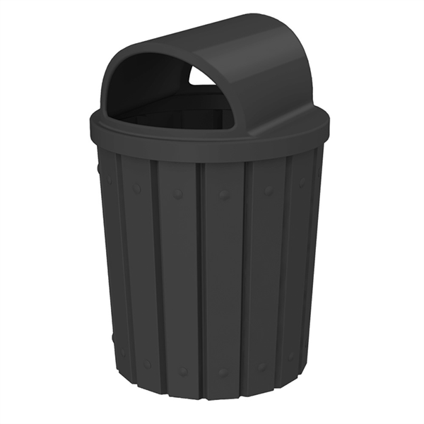 1 Signature 42 Gallon Receptacle with 2 Way Open Lid