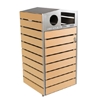 EarthCraft Dual Recycling And Trash Receptacle