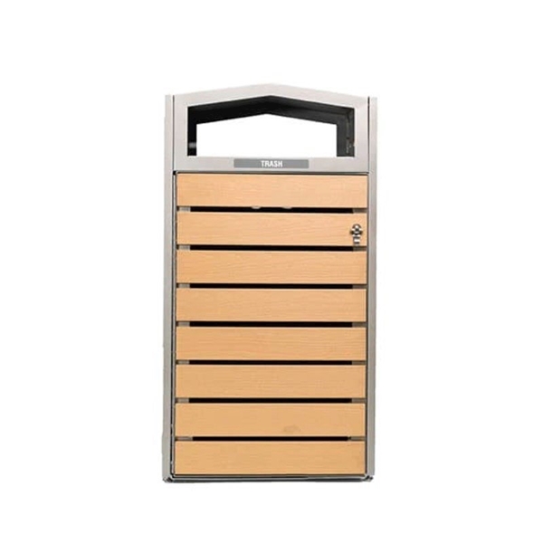 EarthCraft Plastic Trash Receptacle