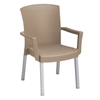Havana Classic Plastic Resin Stackable Armchair	