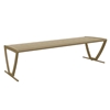 Zion Steel Bench without Back - 6 Ft.