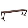 Zion Steel Bench without Back - 6 Ft.
