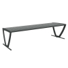 Zion Steel Bench without Back - 6 Ft.