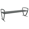 Zion Steel Bench without Back - 6 Ft.