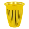 Crown Trash Receptacle 32 Gallon Plastic Coated Tapered with Flared Top