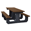 Rectangular Recycled plastic Picnic Table