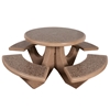 Concrete Picnic Table with Bolted Concrete Frame