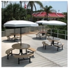 Octagonal Fiberglass Umbrella