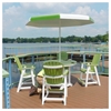 Two Tone Octagon Fiberglass Umbrella
