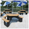 Hexagonal Picnic Table
