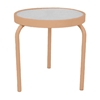 19" Round Acrylic Stackable Side Table