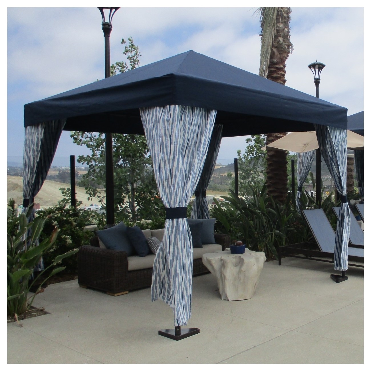 Executive Aluminum Frame Cabana – Picnic Furniture