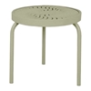 19" Round Aluminum Stackable Side Table