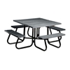 Square Picnic Table 4 Ft. Recycled Plastic