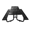 ADA Wheelchair Accessible Y-Base Picnic Table Perforated Steel