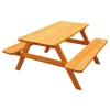 6 ft. Wooden Traditional Picnic Table - 156 lbs.