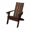Hampton Adirondack Recycled Plastic Chair with Cupholders - 45 lbs.