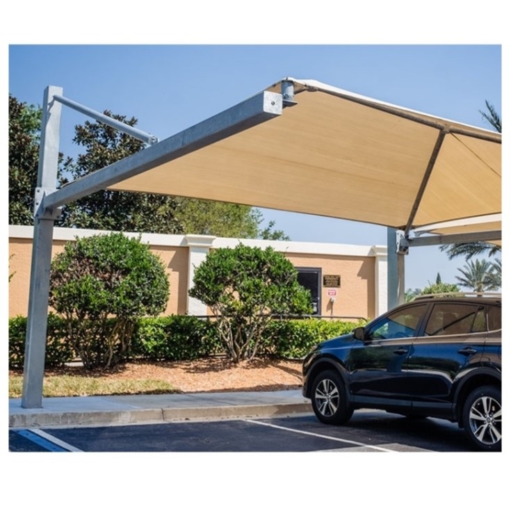 16 ft Rectangular Suspended Cantilever Shade – Picnic Furniture