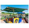 Hexagonal  Shade, Inground