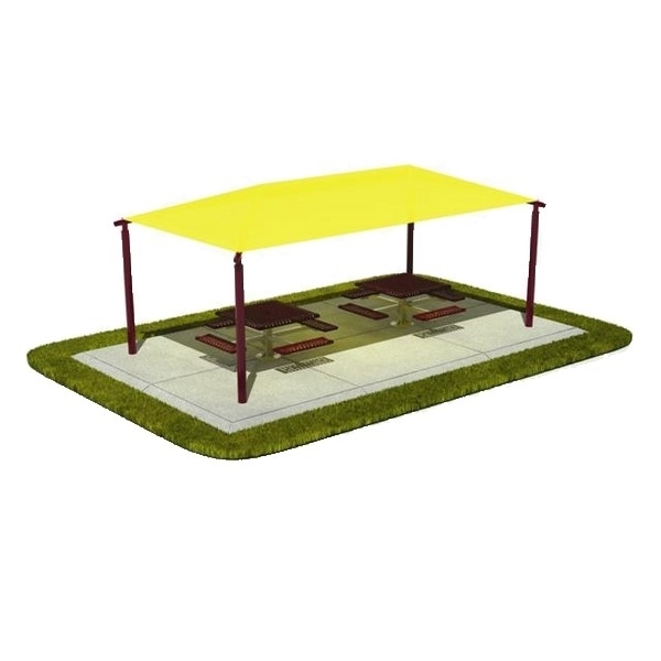Rectangular shade